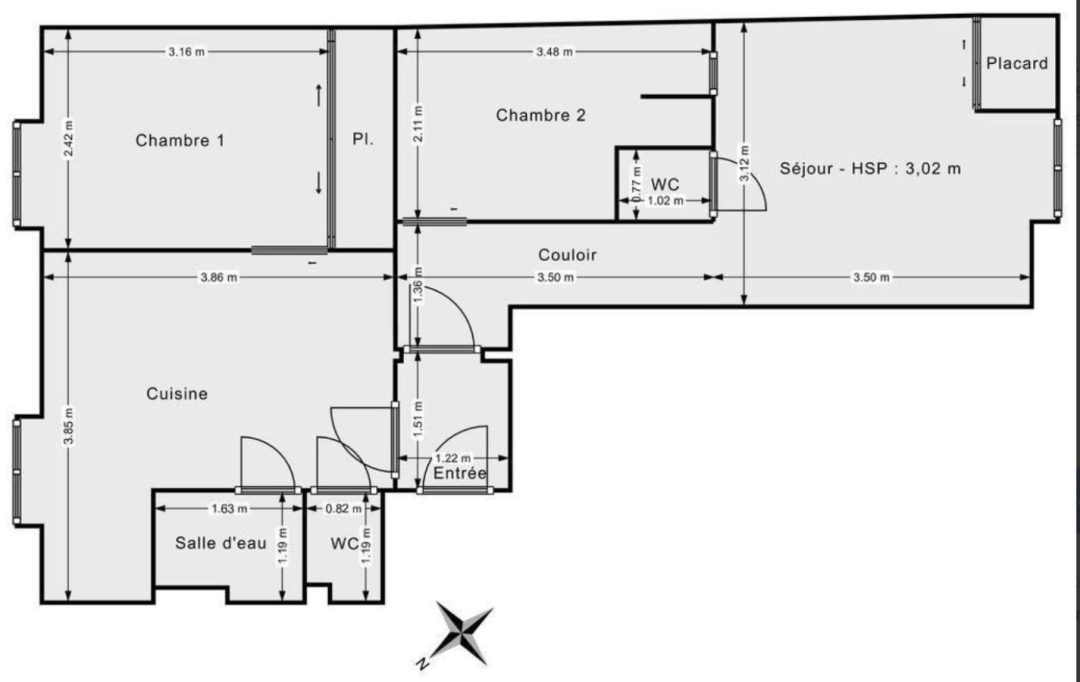 Annonces CALUIRE : Appartement | LYON (69003) | 47 m2 | 235 000 € 
