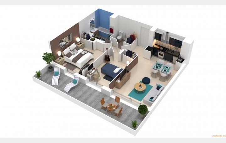 Annonces CALUIRE : Appartement | LYON (69003) | 55 m2 | 244 000 € 