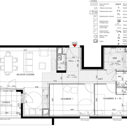  Annonces CALUIRE : Apartment | CHASSIEU (69680) | 65 m2 | 305 000 € 