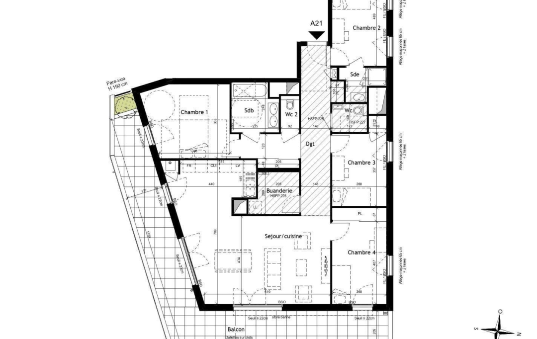Annonces CALUIRE : Apartment | LYON (69009) | 130 m2 | 610 000 € 